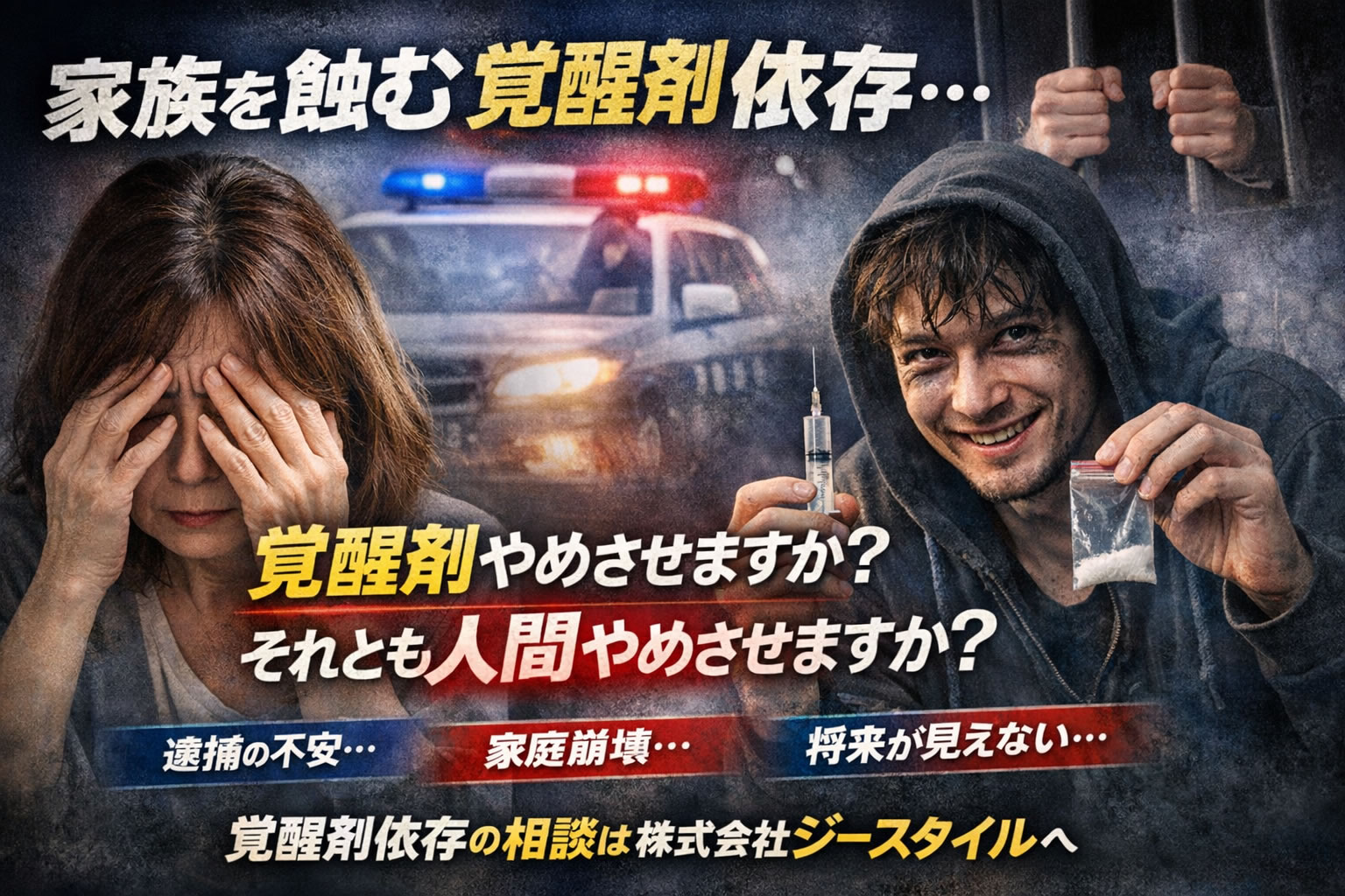 覚醒剤依存と家族の崩壊