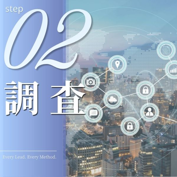 調査開始